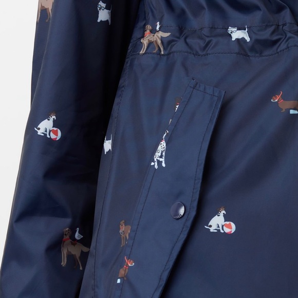 Joules Jackets & Coats Nwt Joules Golightly Packable Raincoat In